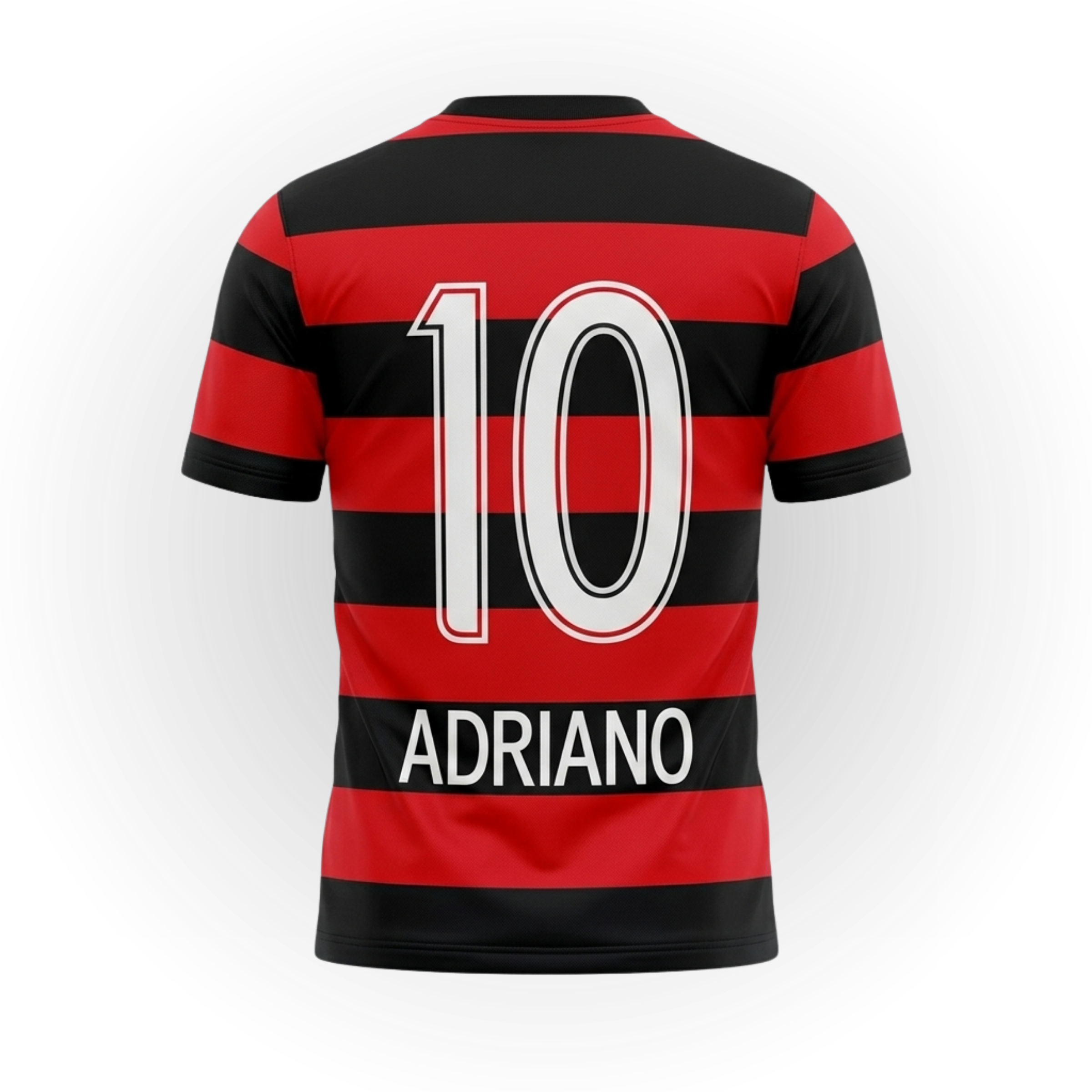 Camisa Retrô Flamengo Vermelha Adriano 2009/10