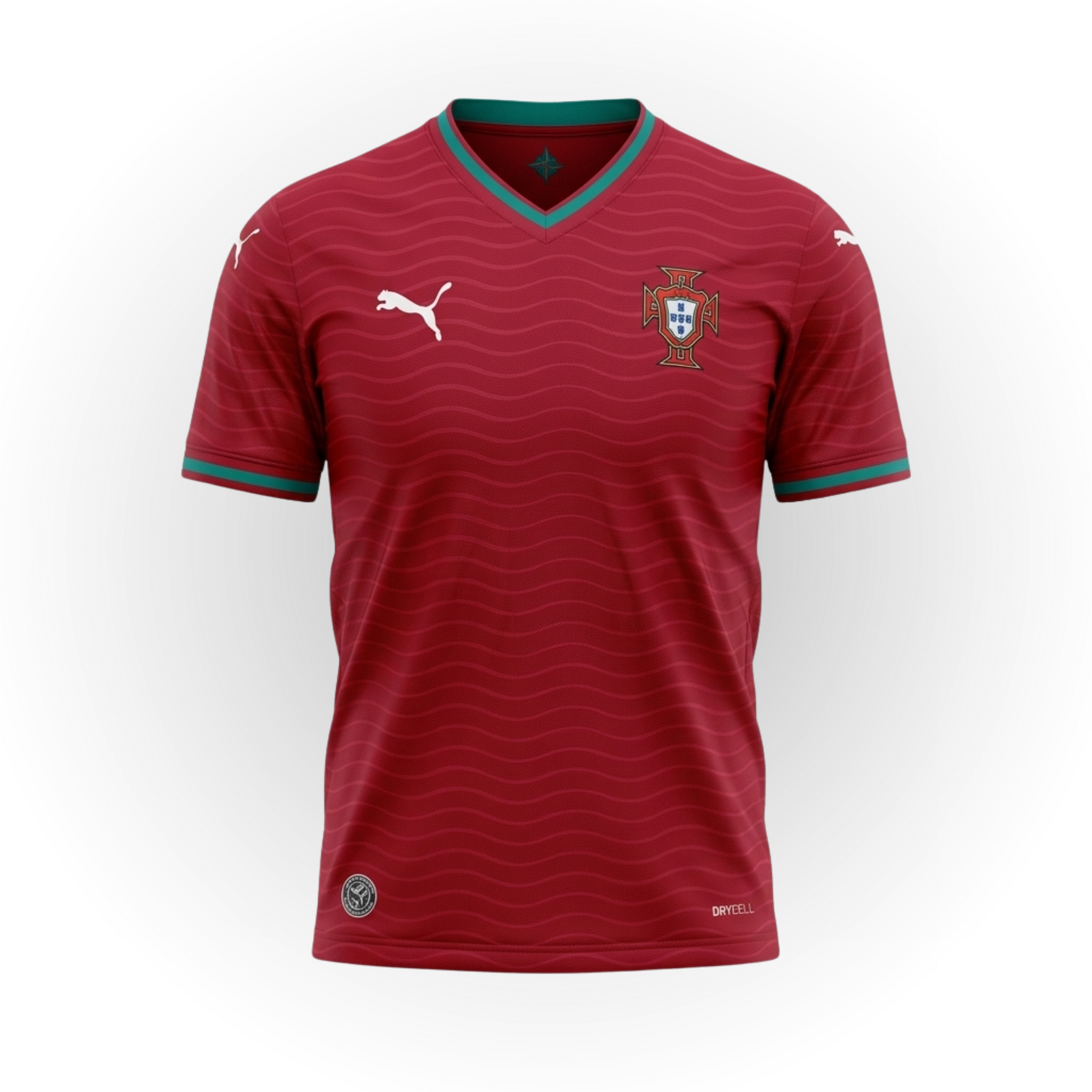 Camisa de Torcedor Portugal Vermelha