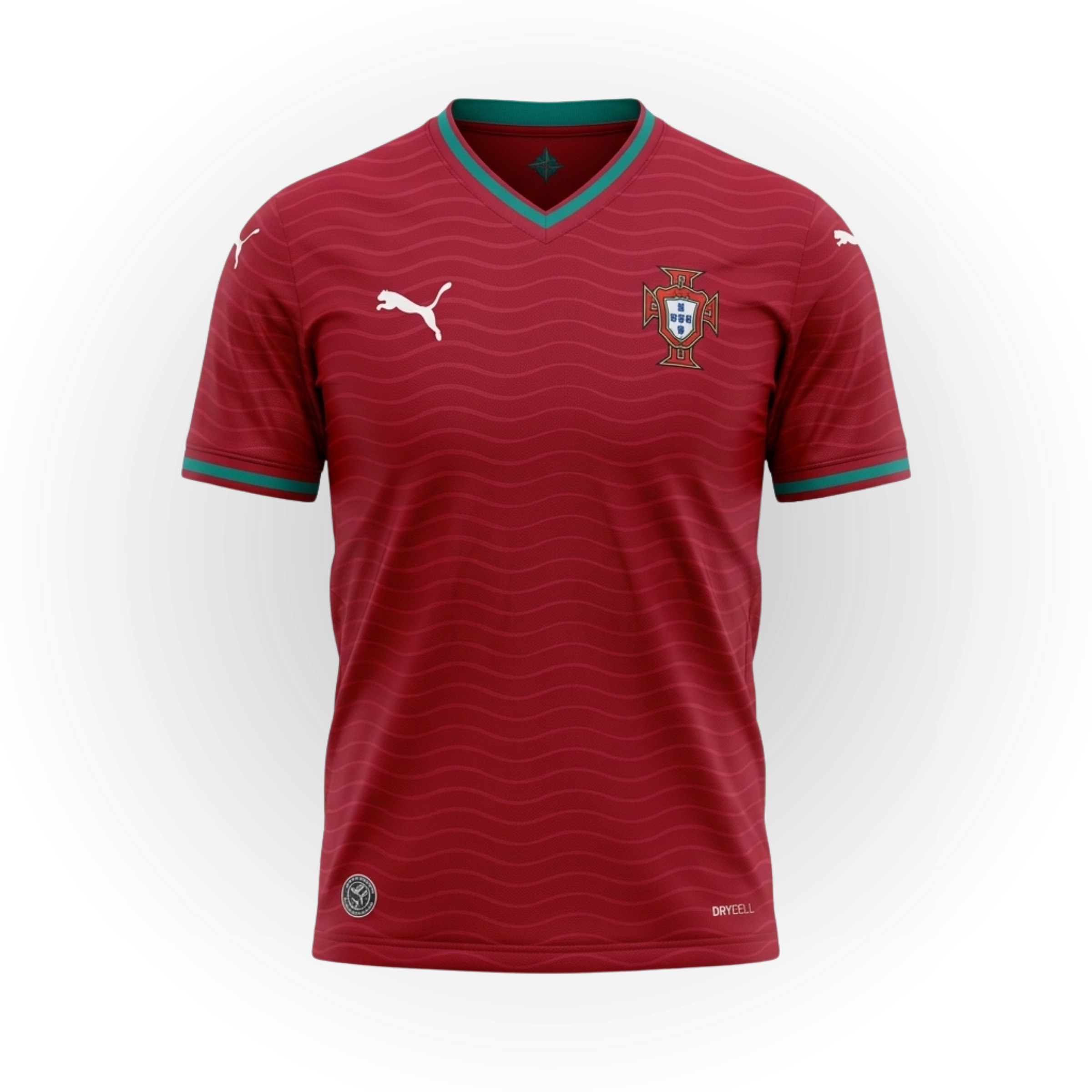 Camisa de Torcedor Portugal Vermelha