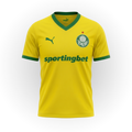 Camisa de Torcedor Palmeiras Amarela e Verde