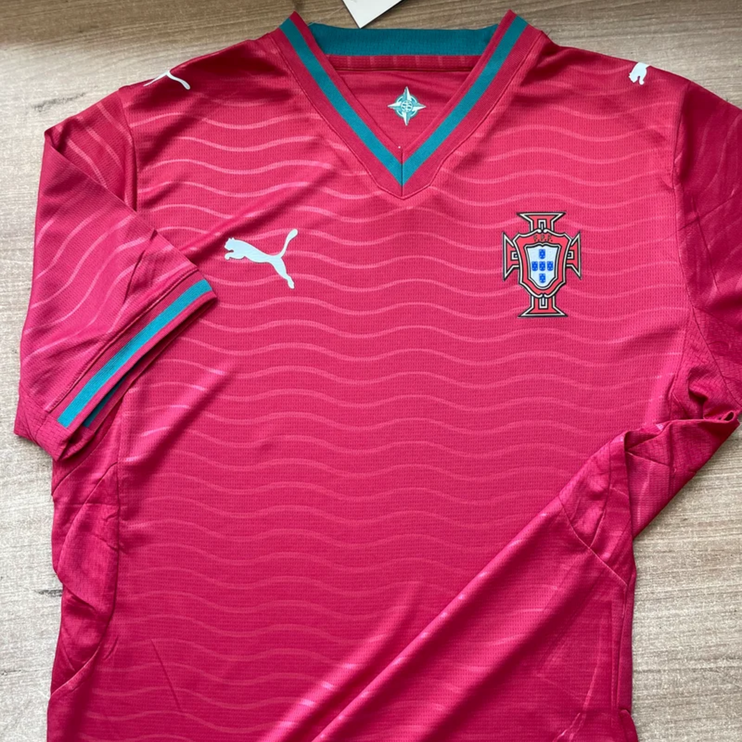Camisa de Torcedor Portugal Vermelha
