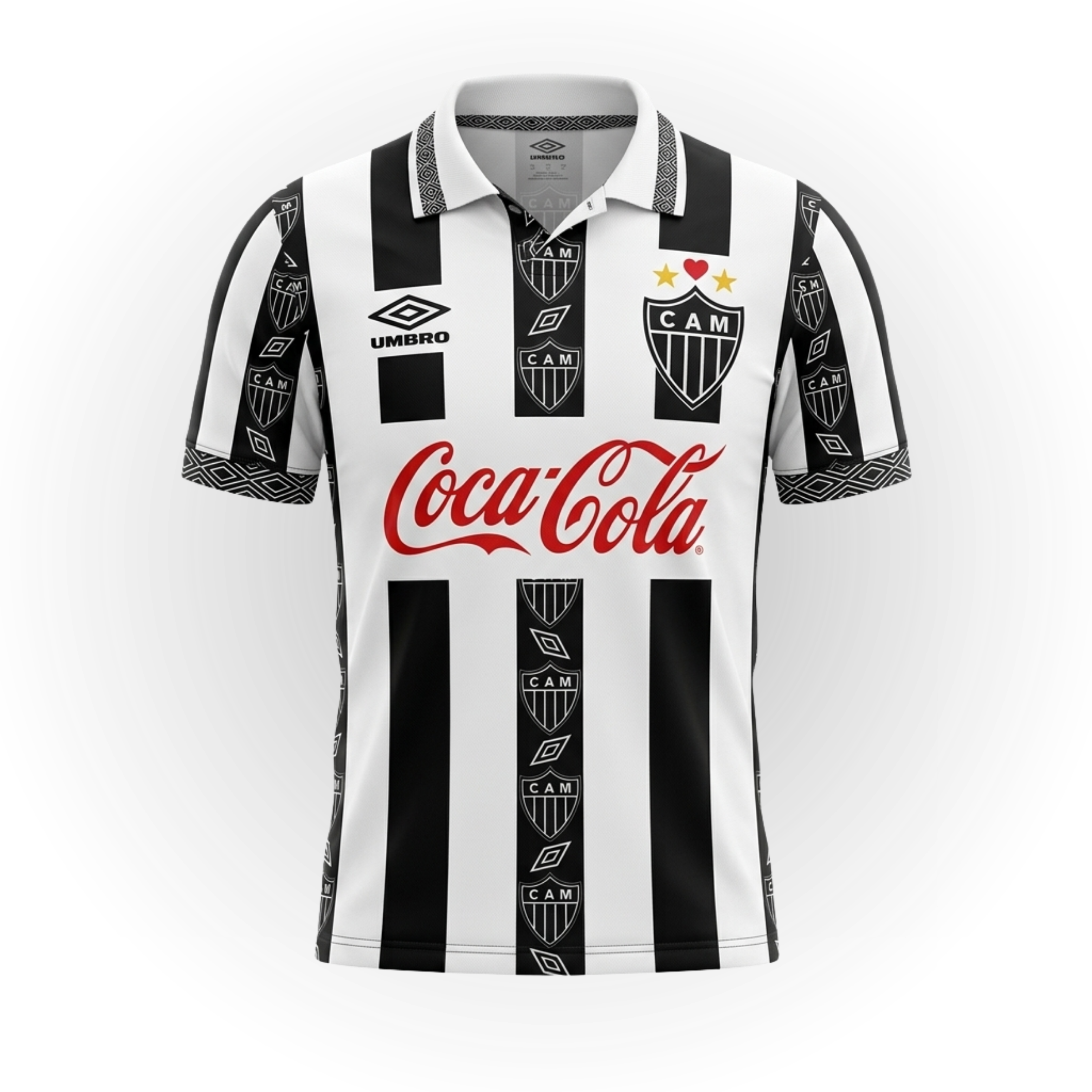 Camisa Retrô Atlético Mineiro Preta 1994