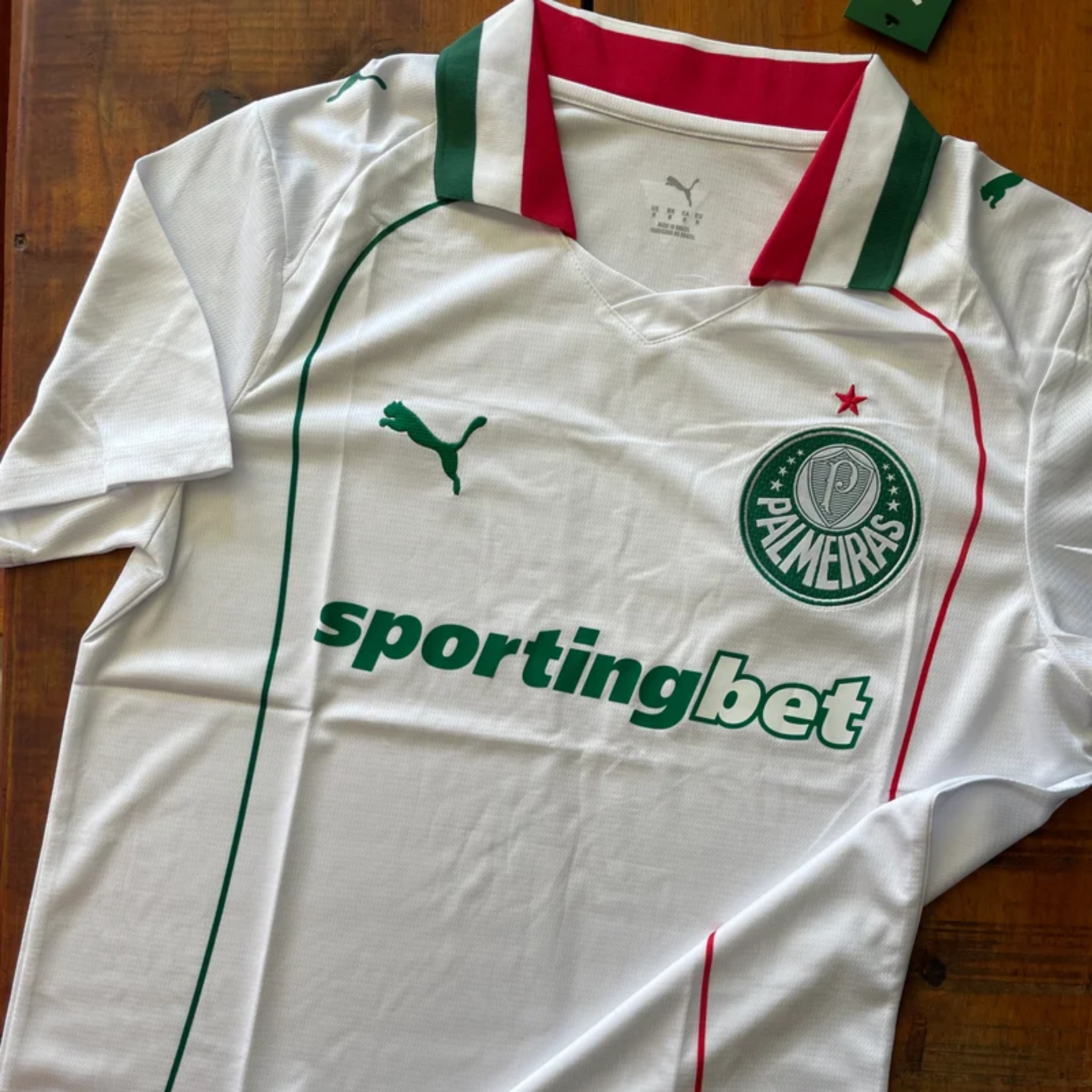 Camisa de Torcedor Palmeiras Branca