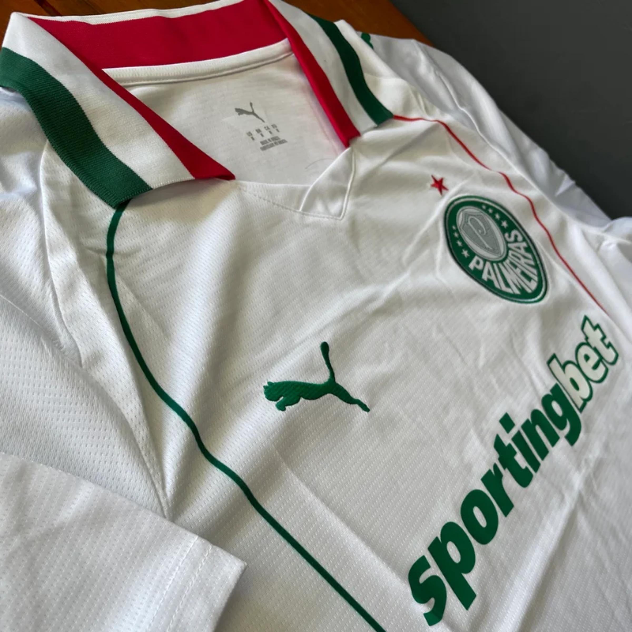 Camisa de Torcedor Palmeiras Branca