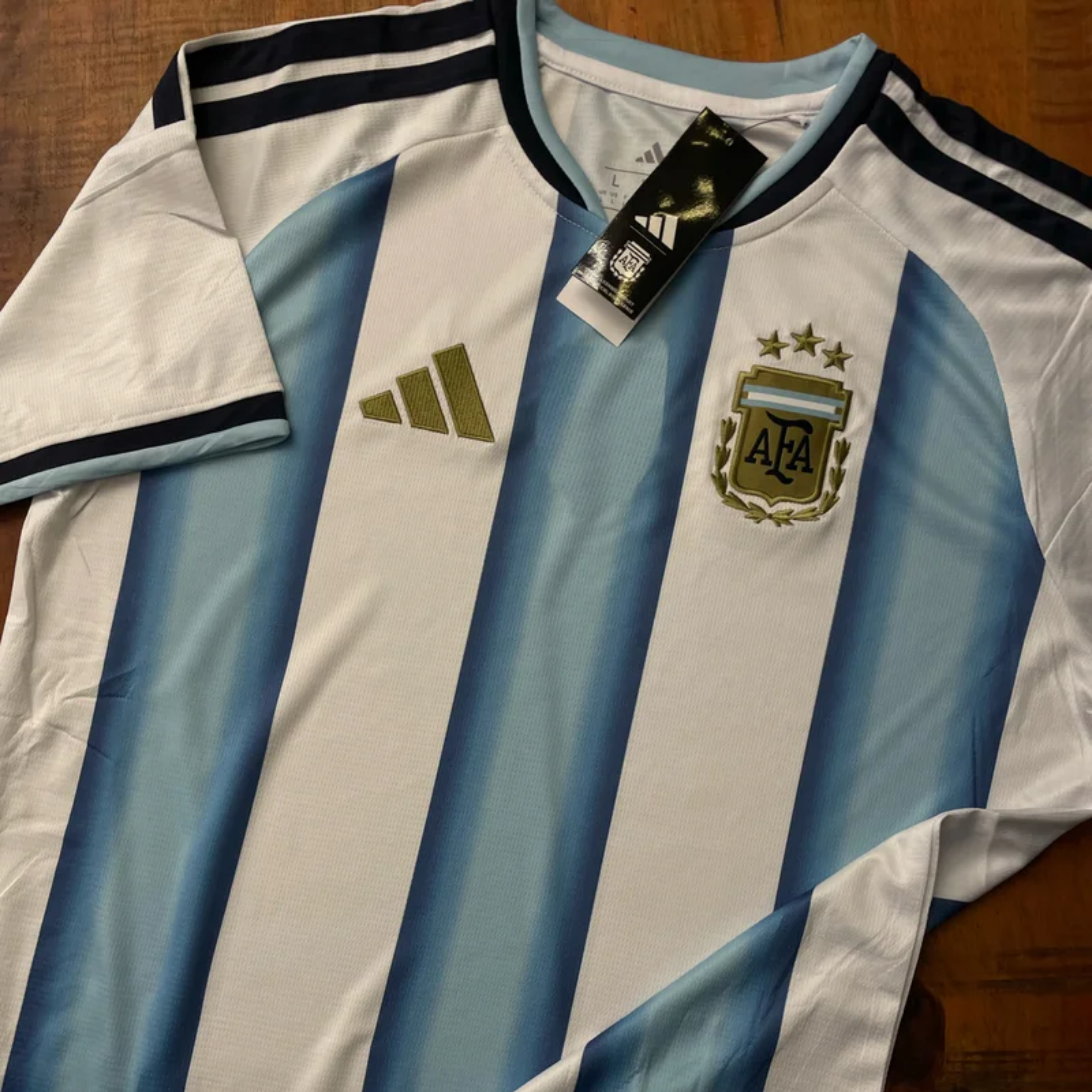 Camisa de Torcedor Argentina Azul