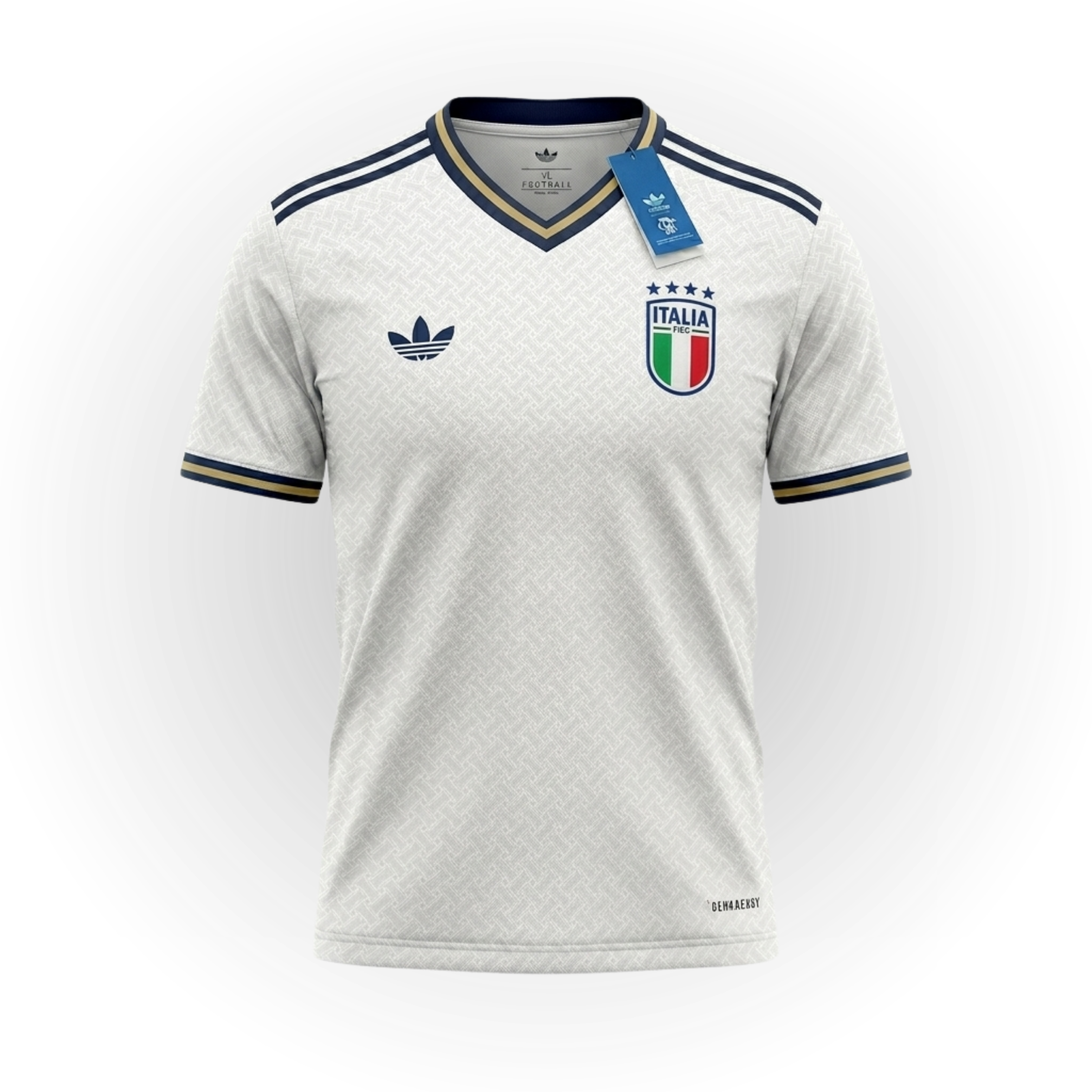 Camisa de Torcedor Itália Branca