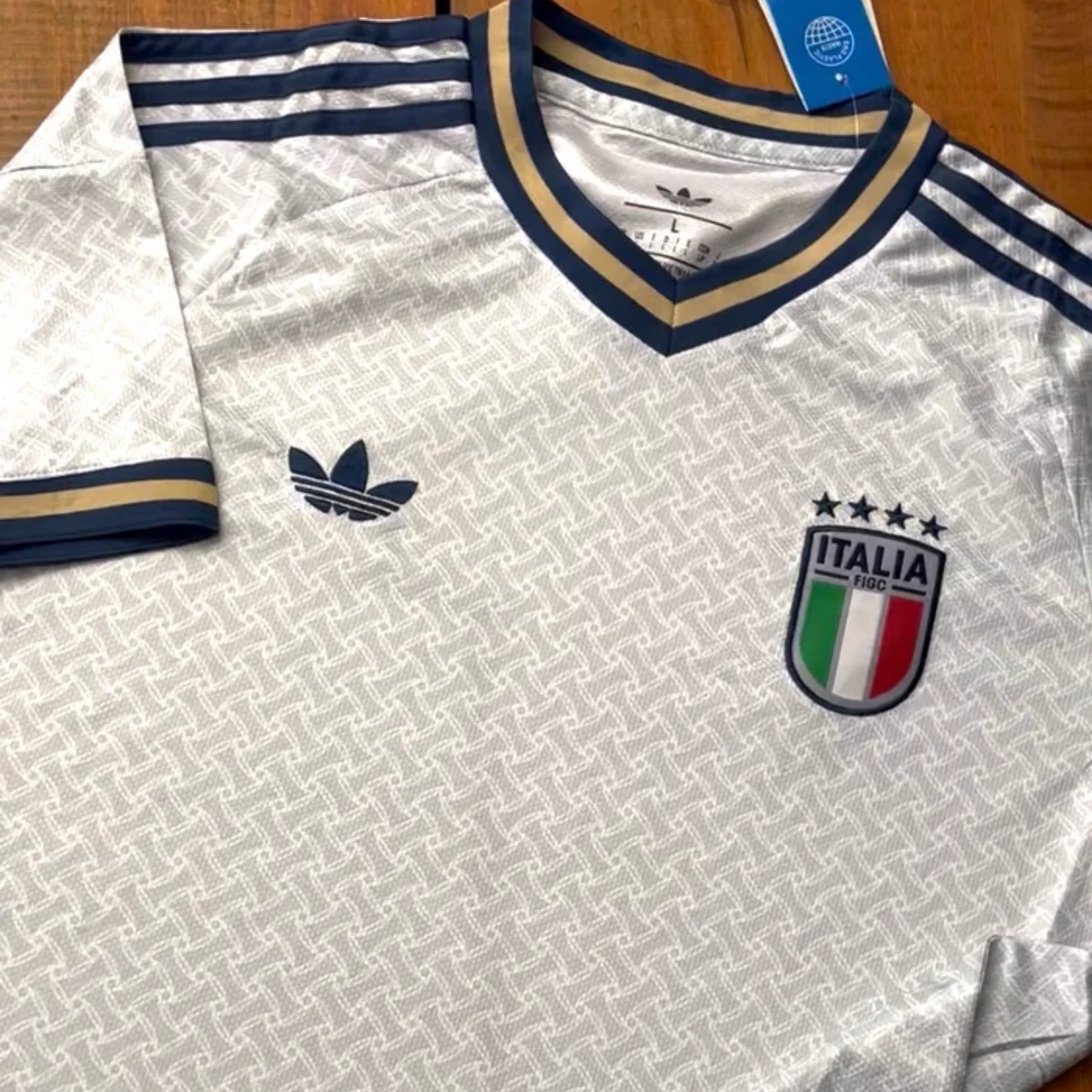 Camisa de Torcedor Itália Branca