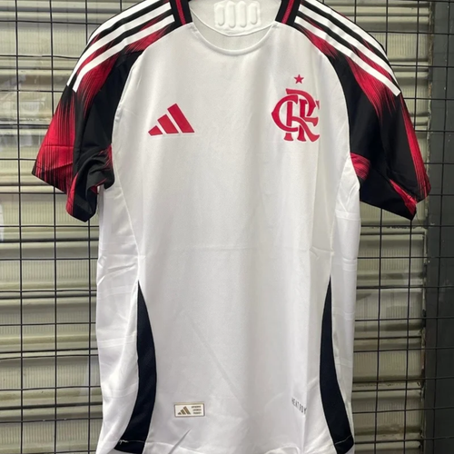 Camisa de Jogador Flamengo Branca e Vermelha
