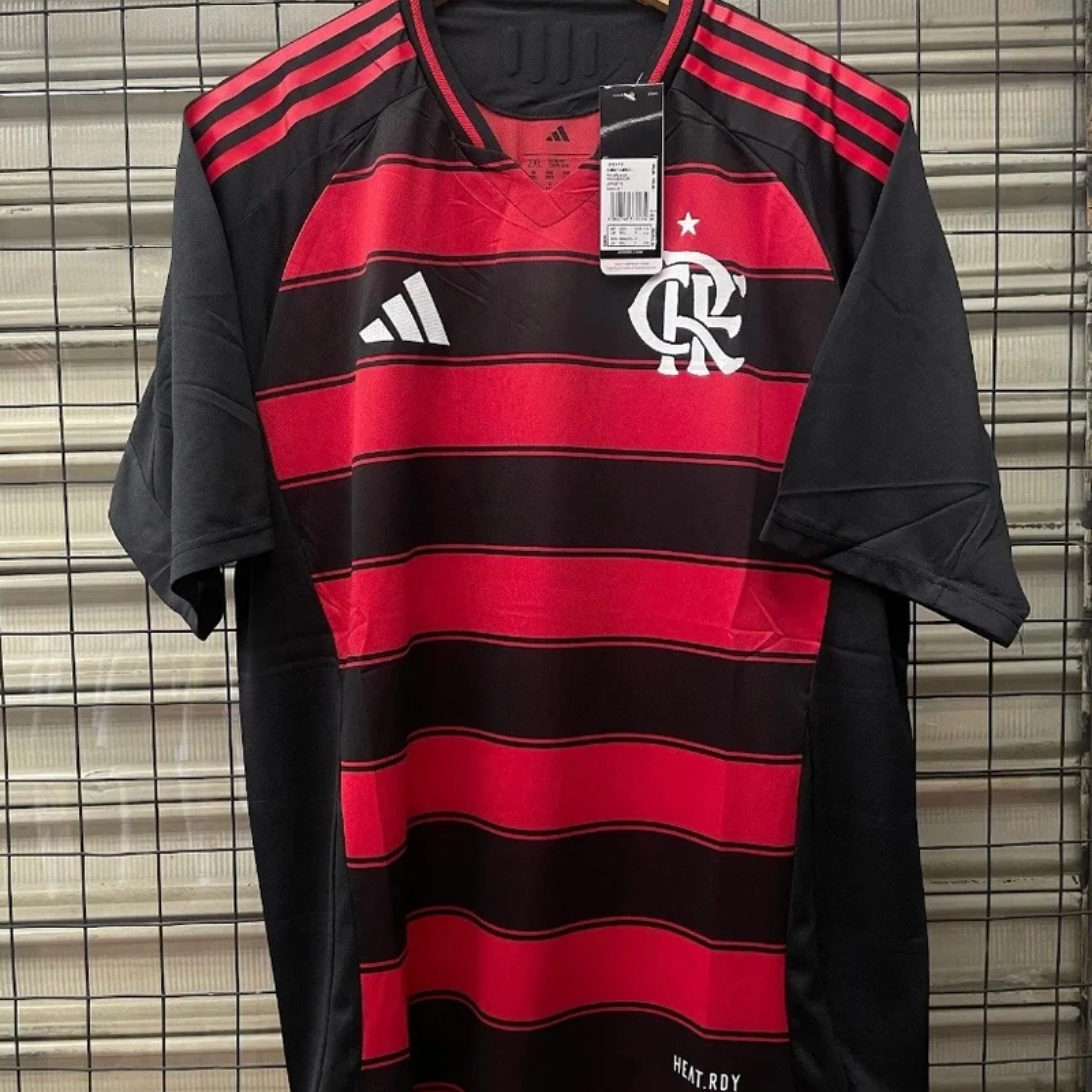 Camisa de Jogador Flamengo Preta e Vermelha