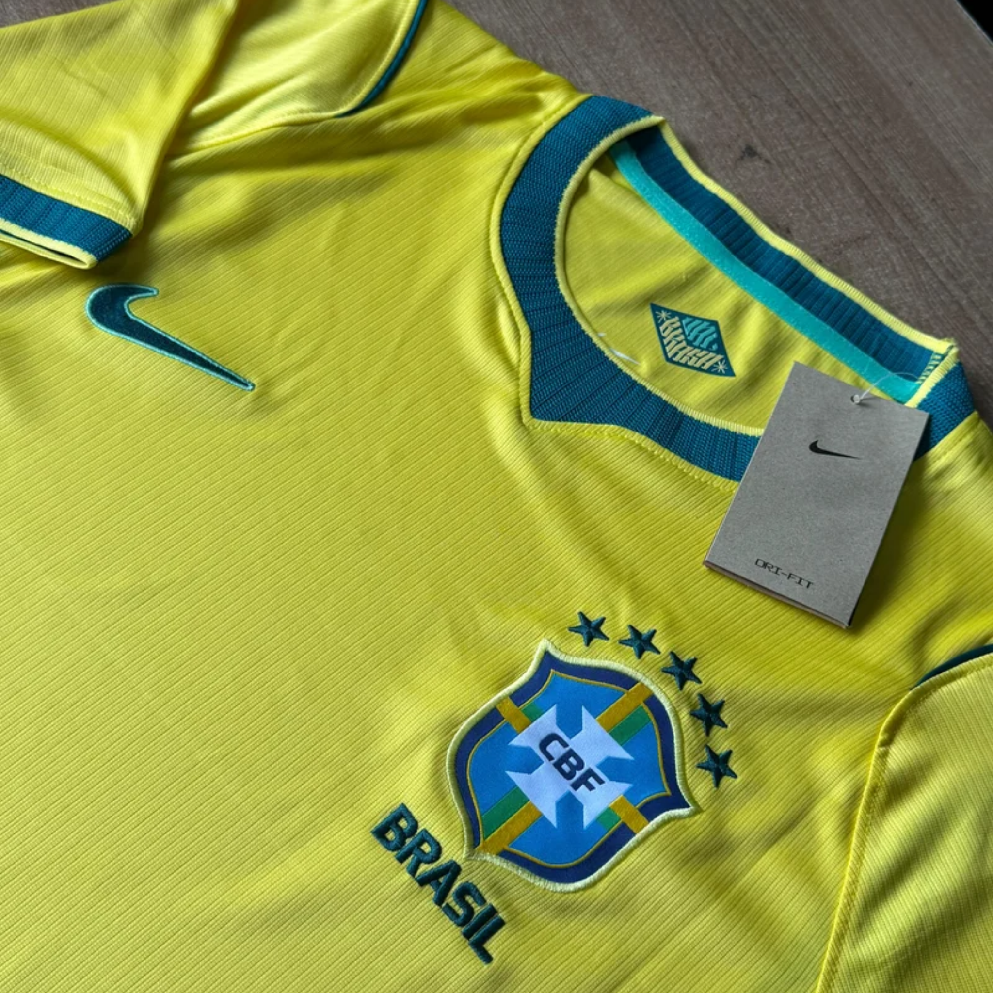 Camisa de Torcedor Brasil Amarela