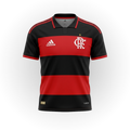 Camisa de Jogador Flamengo Preta e Vermelha 2026