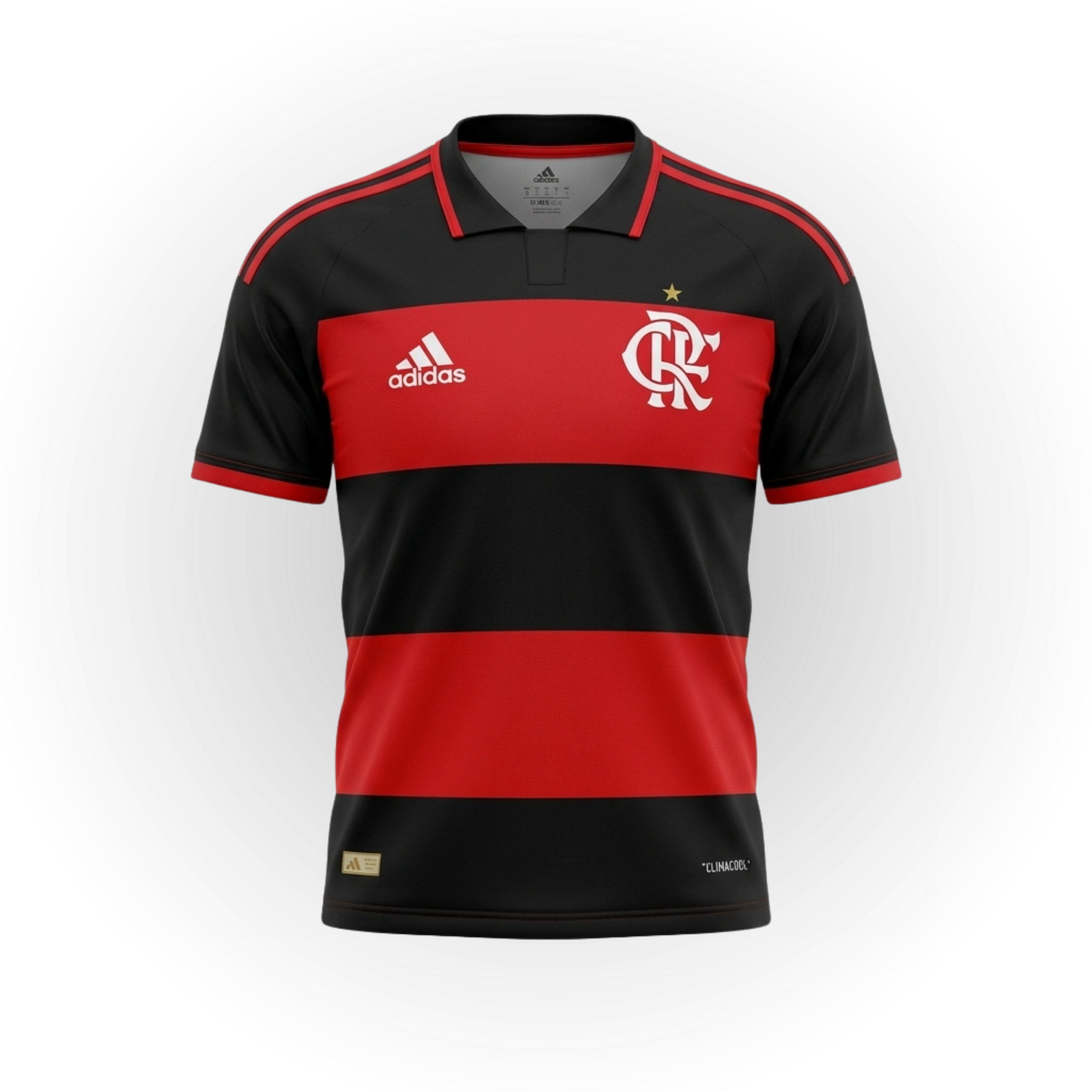 Camisa de Jogador Flamengo Preta e Vermelha 2026
