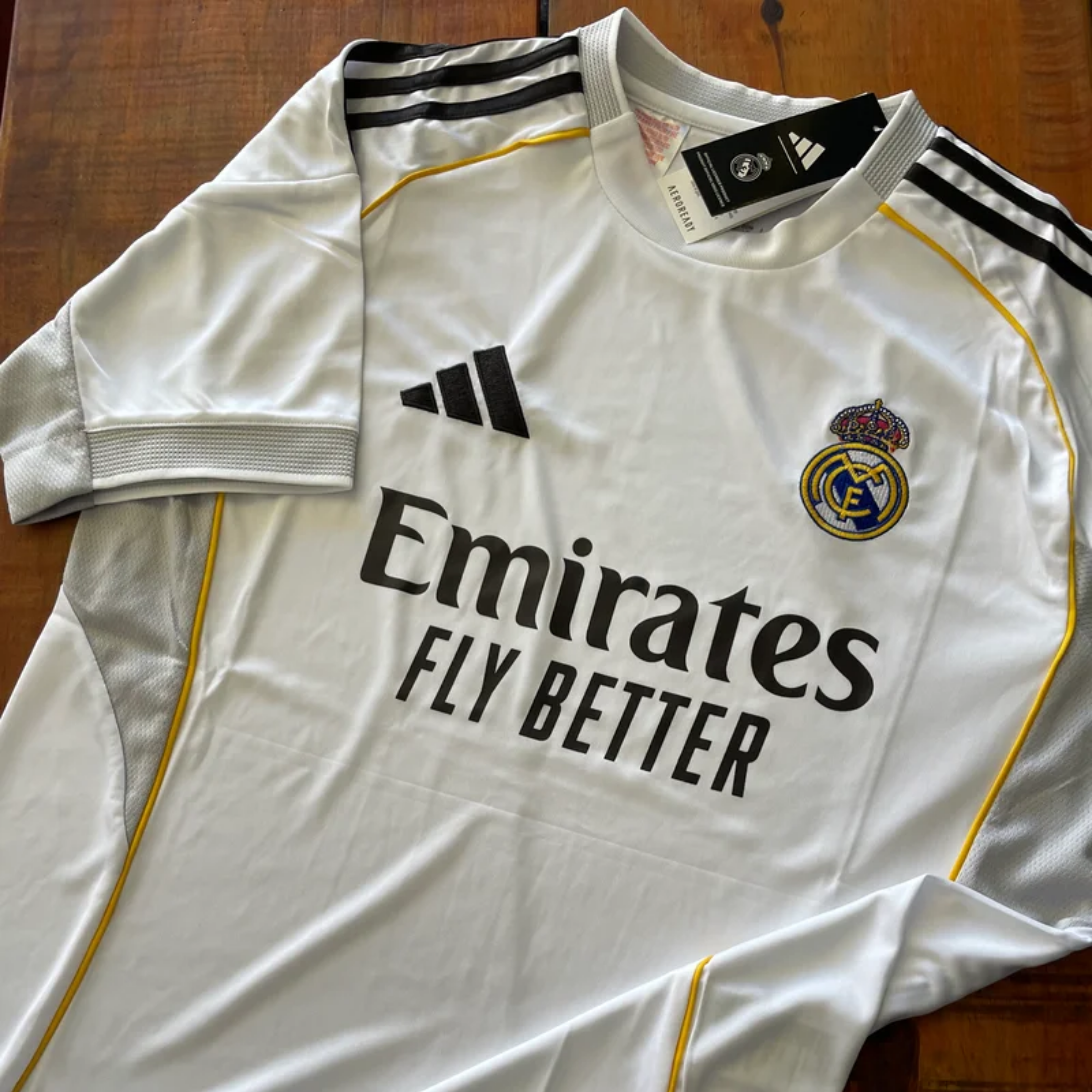 Camisa de Torcedor Real Madrid Branca