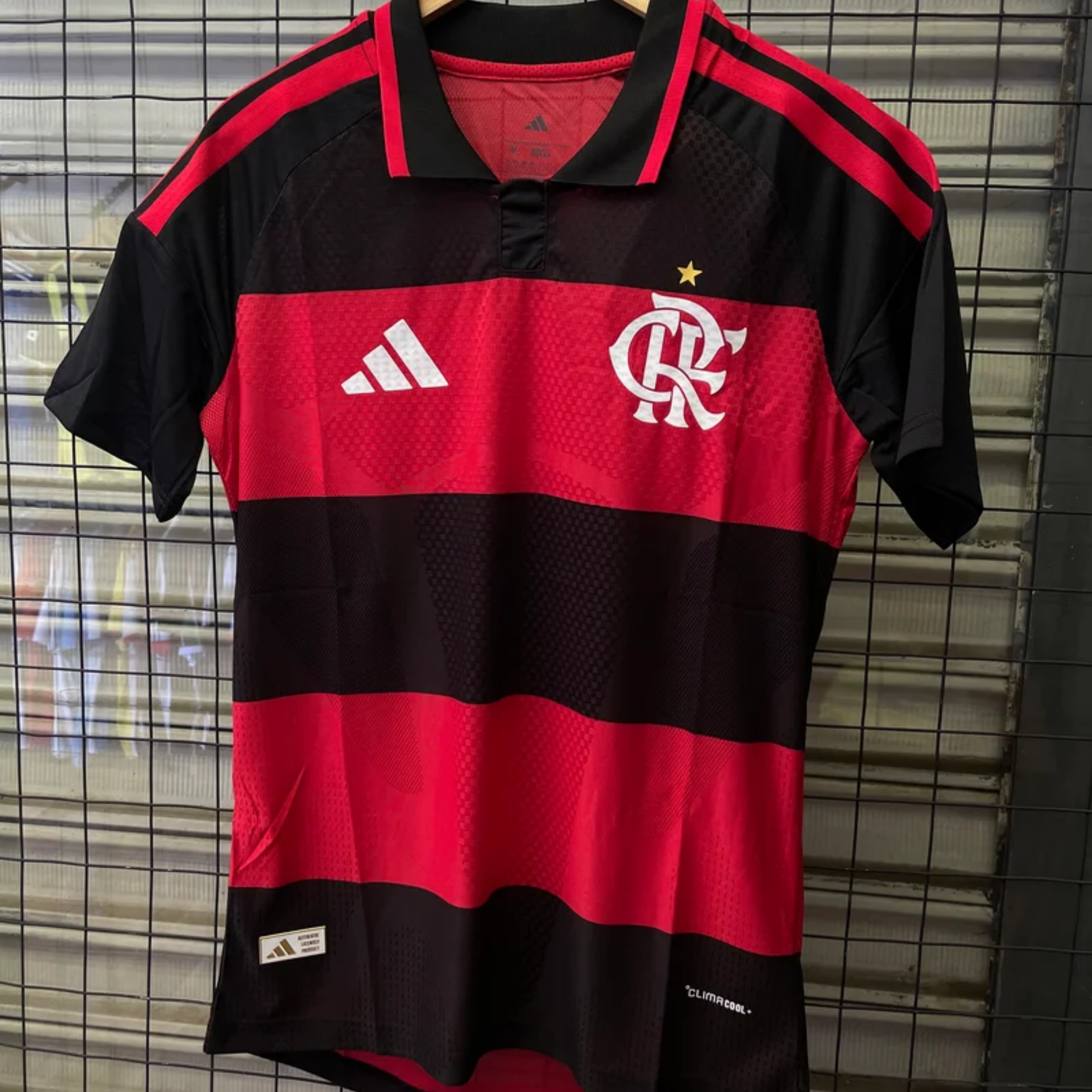 Camisa de Jogador Flamengo Preta e Vermelha 2026