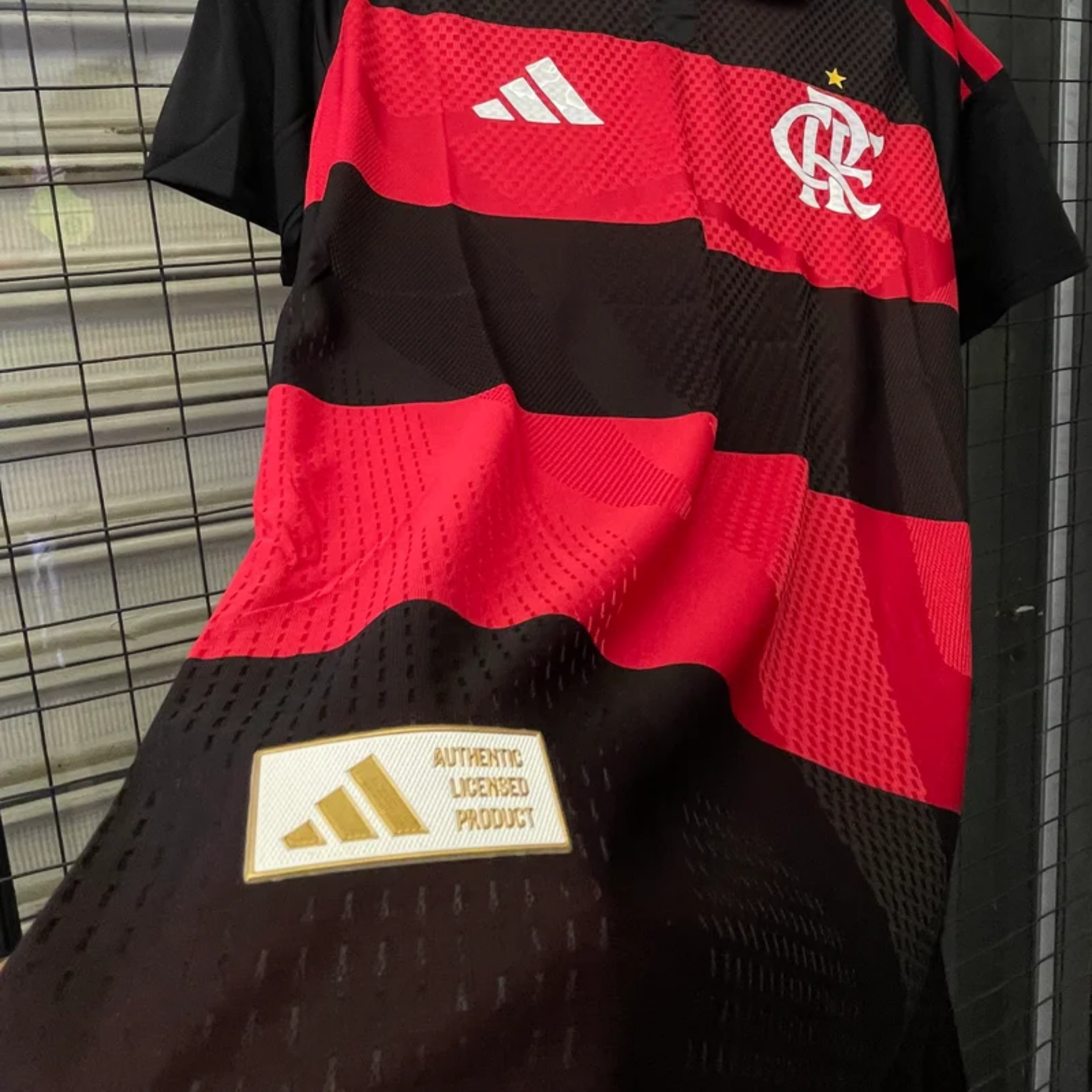Camisa de Jogador Flamengo Preta e Vermelha 2026