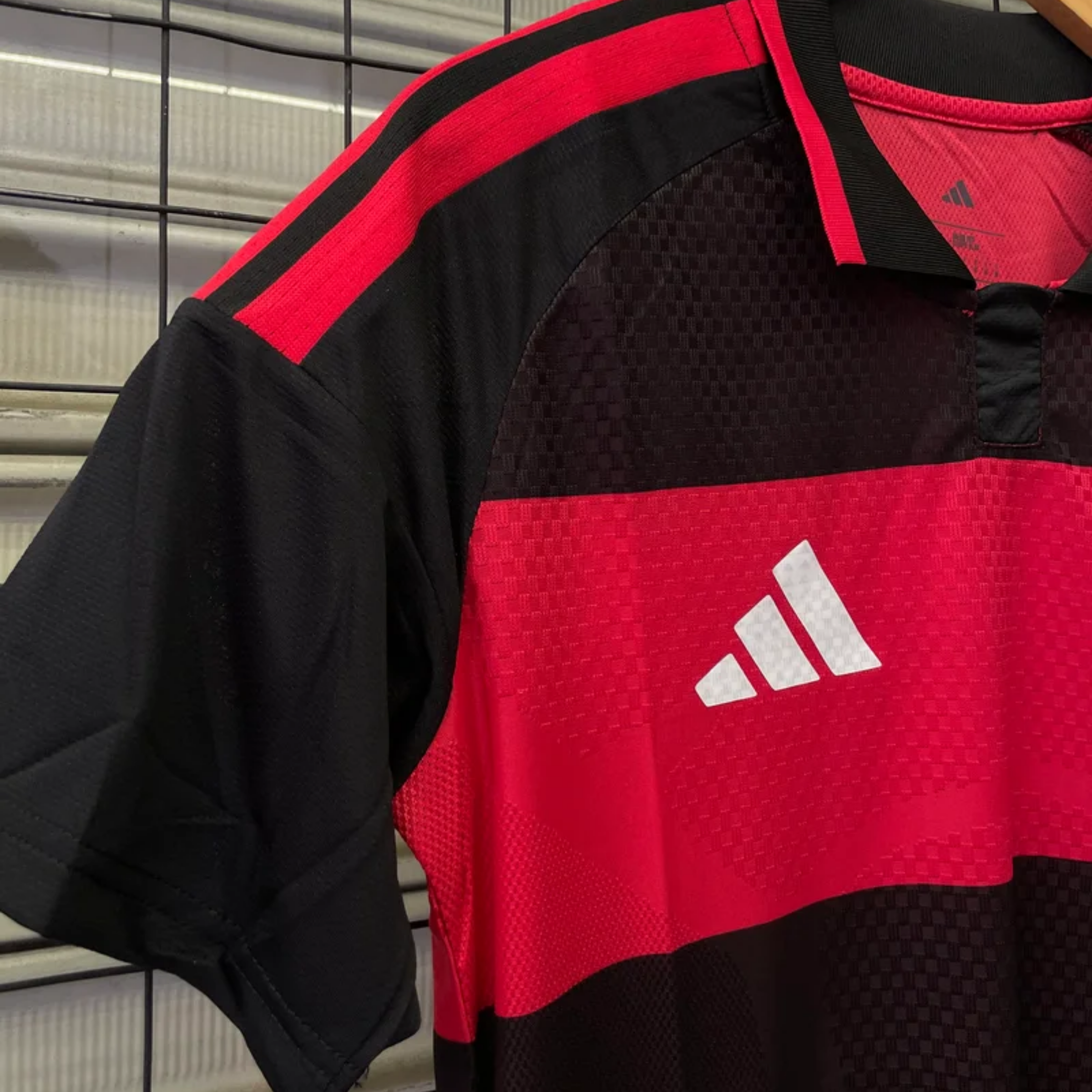 Camisa de Jogador Flamengo Preta e Vermelha 2026