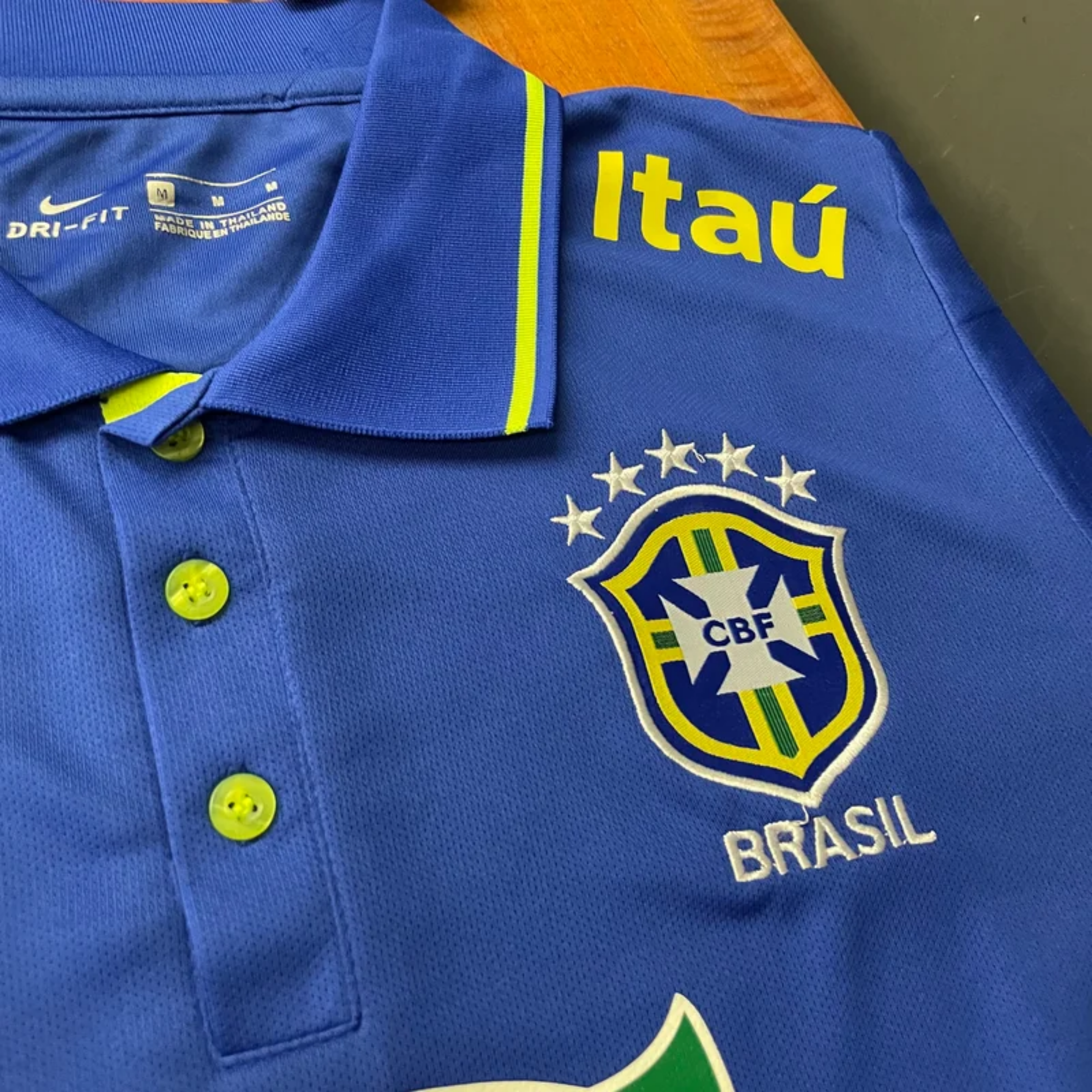 Camisa de Torcedor Brasil Azul Claro Guaraná