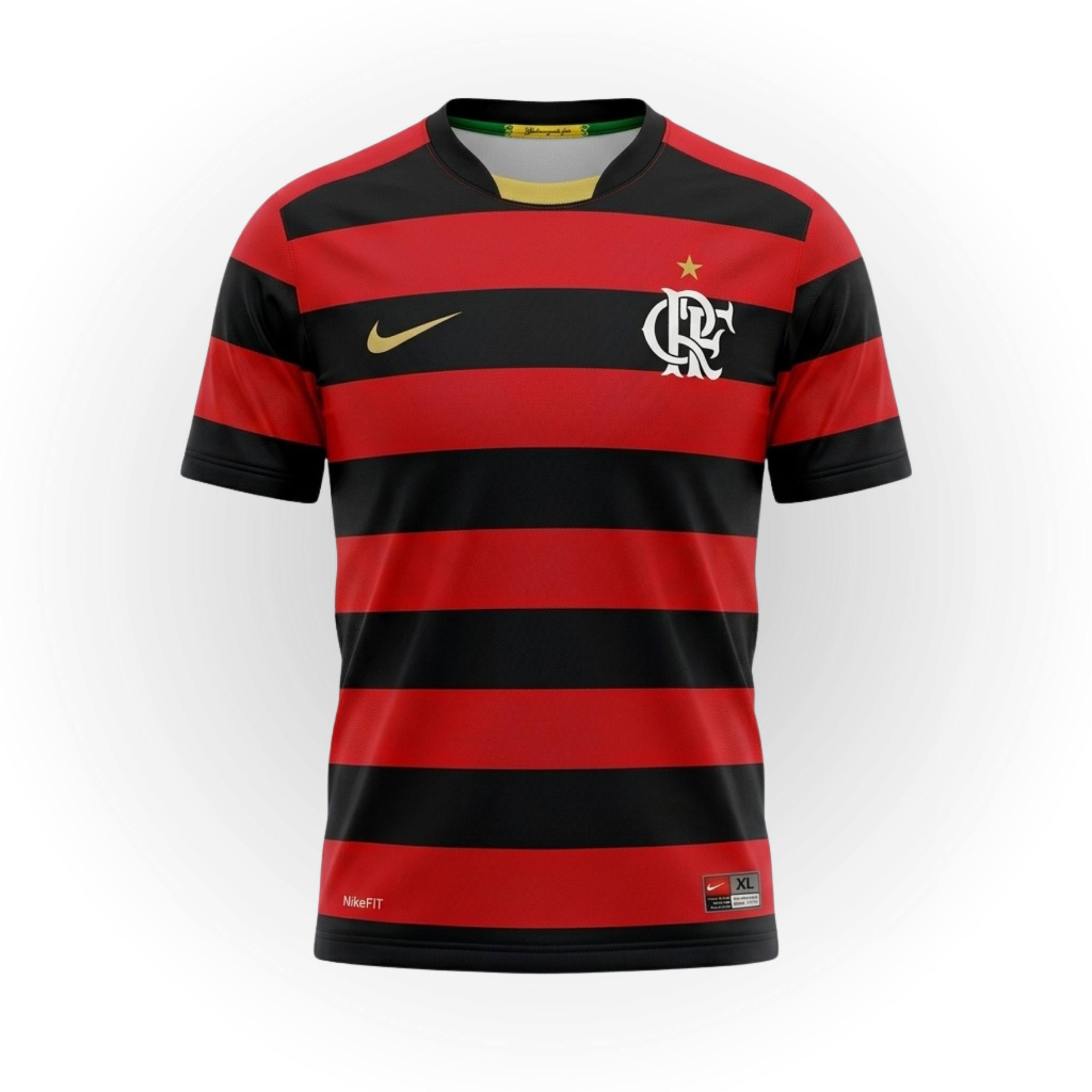 Camisa Retrô Flamengo Vermelha Adriano 2009/10