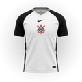 Camisa de Torcedor Corinthians Preta e Branca